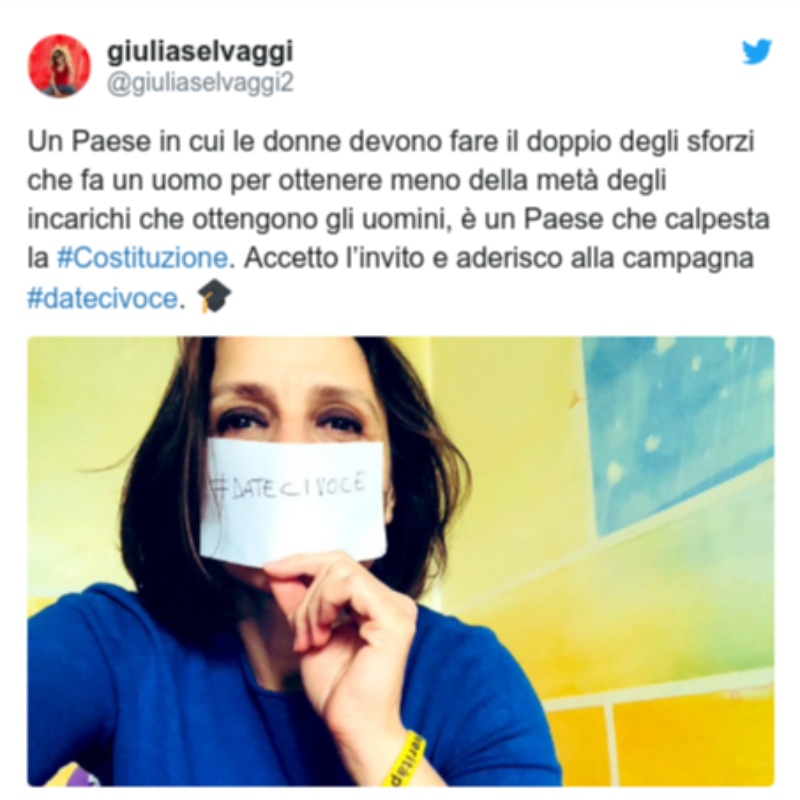 Dateci Voce: Italiaanse vrouwen eisen stem in Covid-19-gevecht